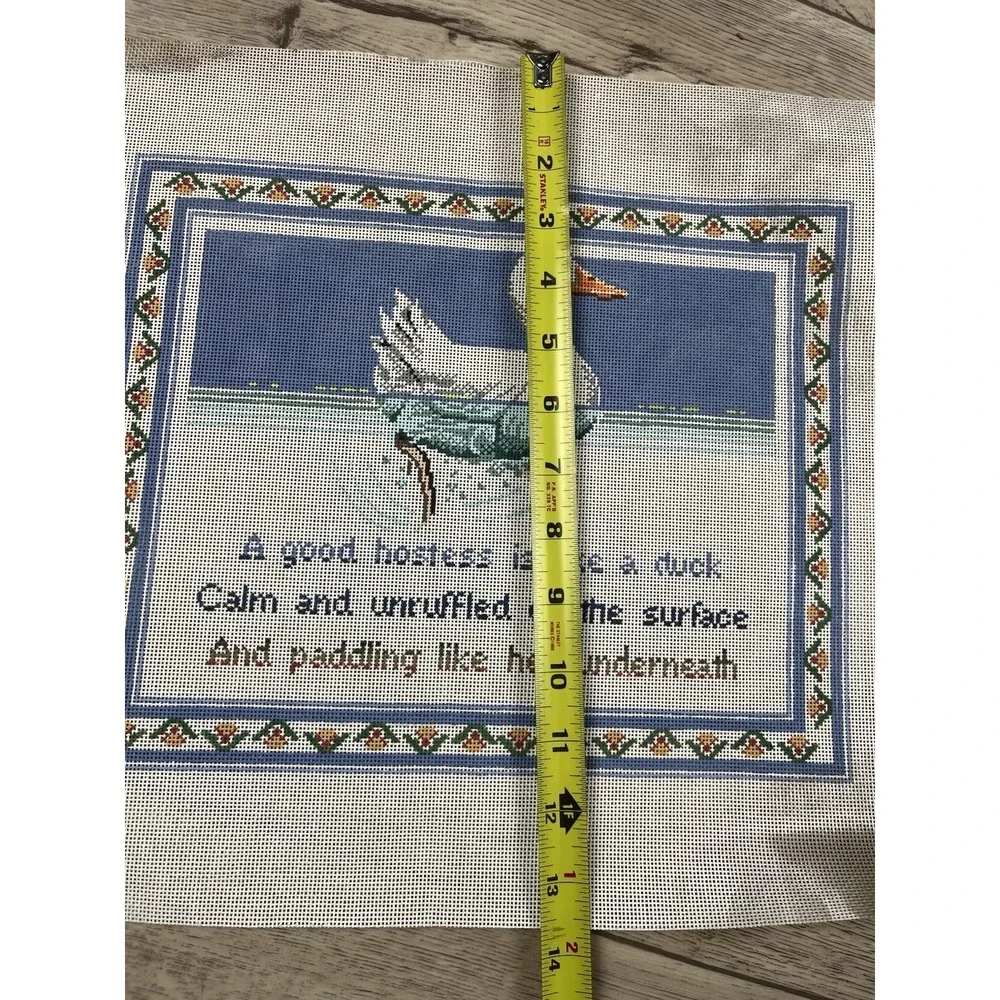 N/A handpainted needlepoint